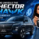 MG Hector Hawk 2026 three-row SUV front view